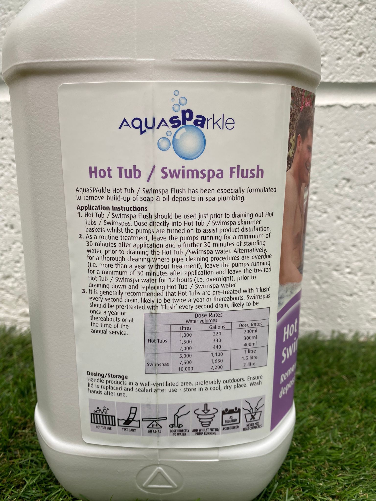 Hot Tub / Swim Spa Flush 5 Litres