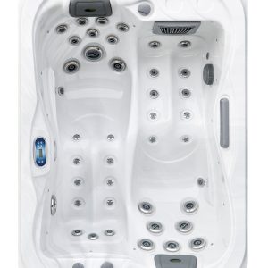 Sunbeach Spas 522-DL – 5-Person 13-Amp Hot Tub with Twin Loungers