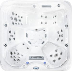 Sunbeach Spas 751-L – 5-Person 32-Amp Hot Tub with Lounger