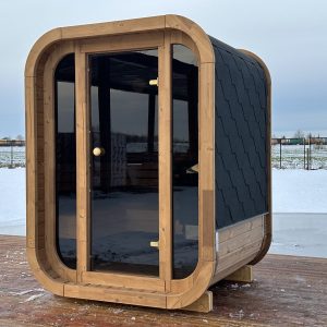 Mini Square Sauna from Pinewood