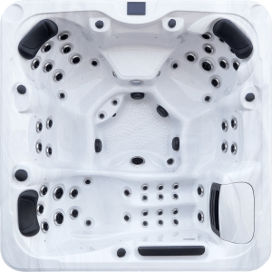 Sunbeach Spas 961-L – 5-Person 57-Jet Hot Tub with Lounger