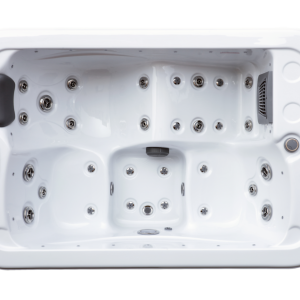 Sunbeach Spas SB347L Pulse – 3-Person 13-Amp Hot Tub with Lounger