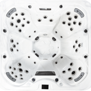 Sunbeach Spas 970-S – 7-Person 32-Amp Open-Seating Hot Tub