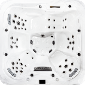 Sunbeach Spas 951-L – 5-Person 32-Amp Hot Tub with Lounger